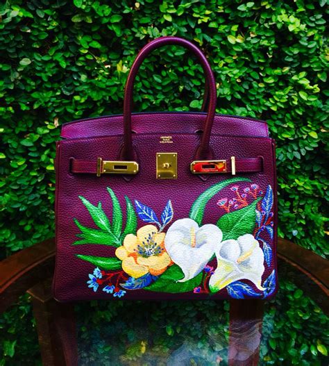 heart evangelista hermes bag painting|heart evangelista handbags painting.